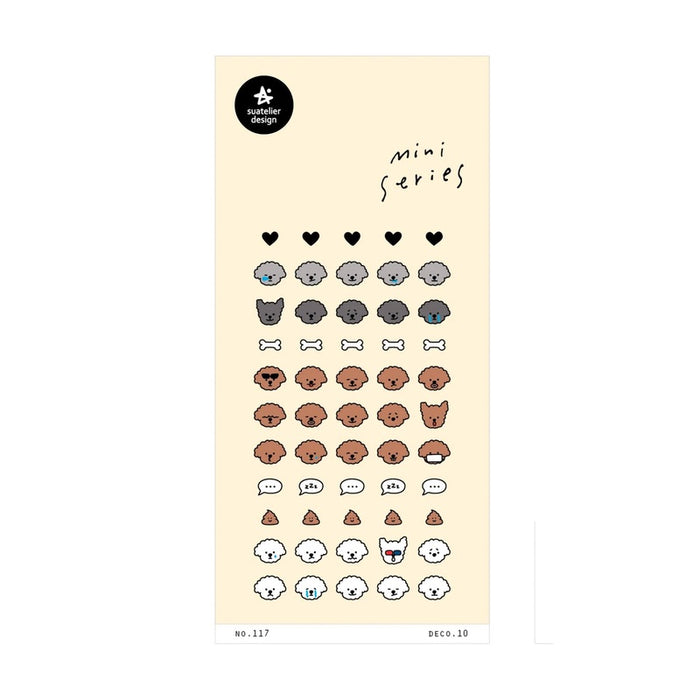 Suatelier Mini Series Stickers - No.117 Deco.10