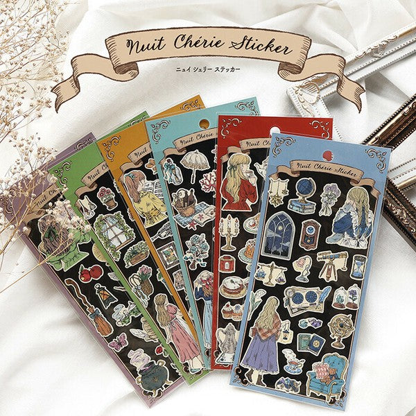 Mind Wave 'Nuit Chérie' Series Stickers - Dream of Starry Sky