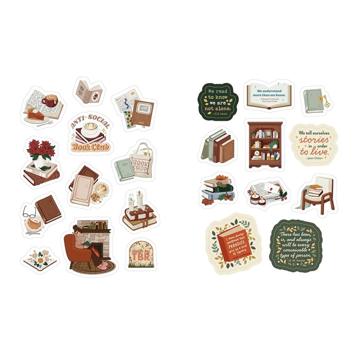 One More Page - A Sticker Book for Book Lovers!
