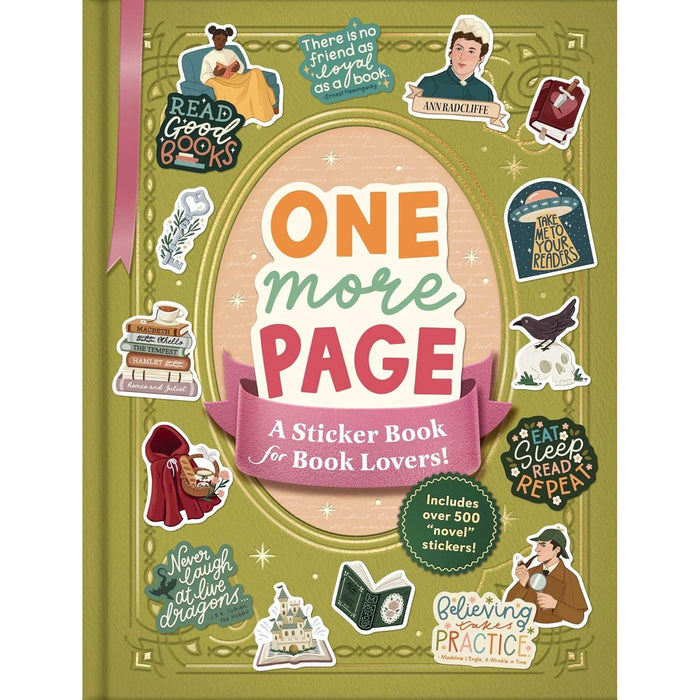 One More Page - A Sticker Book for Book Lovers!