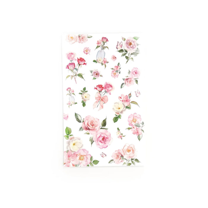 Pink Florals Sticker Book