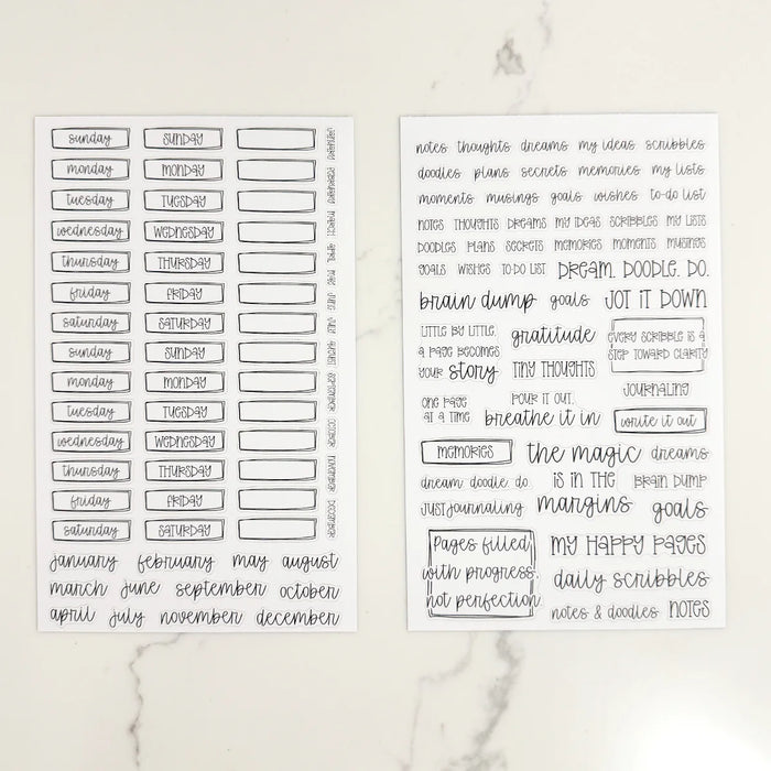 Petals & Pages Sticker Book