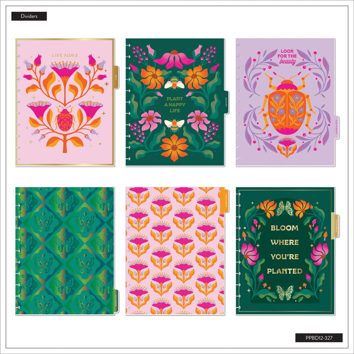 The Happy Planner 2027 'Hive & Bloom' BIG 12-Month Planner - Horizontal Layout