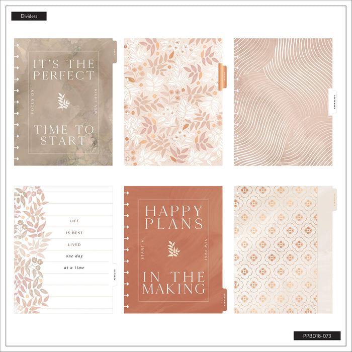The Happy Planner 2026-2027 'Dune Hues' BIG 18-Month Planner - Horizontal Layout