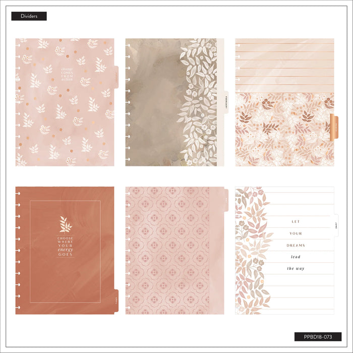 The Happy Planner 2026-2027 'Dune Hues' BIG 18-Month Planner - Horizontal Layout