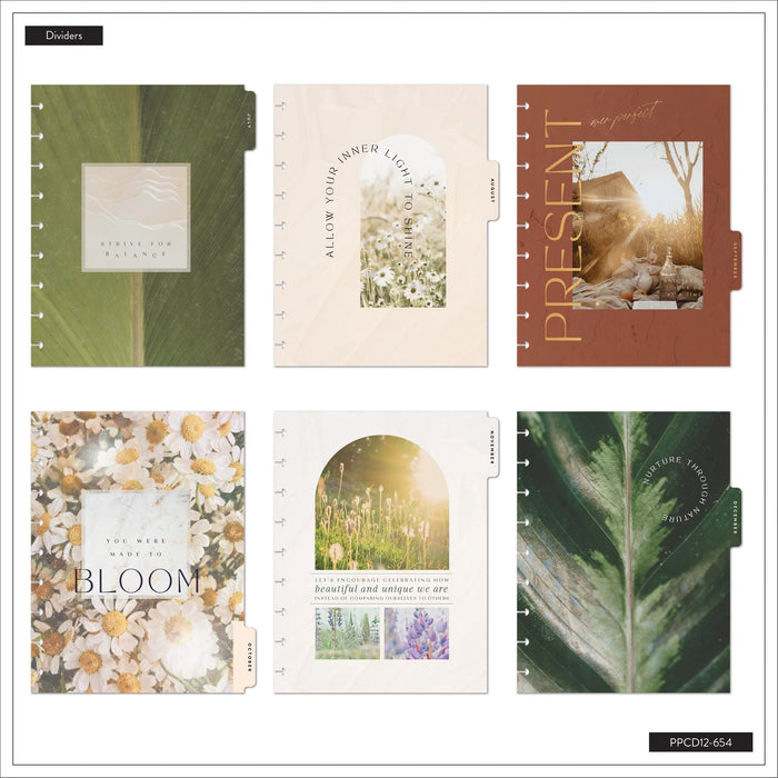 The Happy Planner 2026-2027 'Modern Nature' CLASSIC 12-Month Planner - Wellness Layout