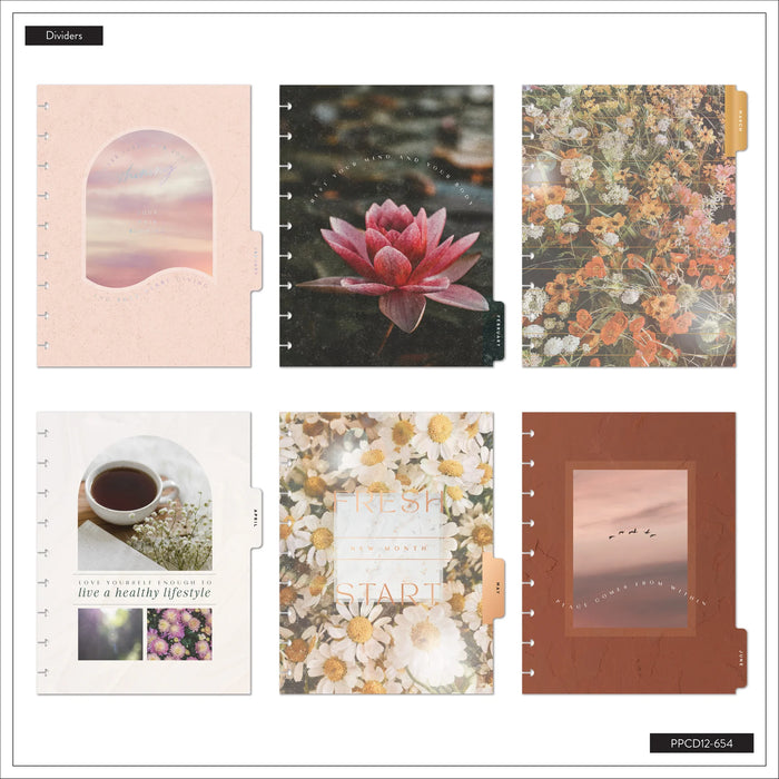 The Happy Planner 2026-2027 'Modern Nature' CLASSIC 12-Month Planner - Wellness Layout