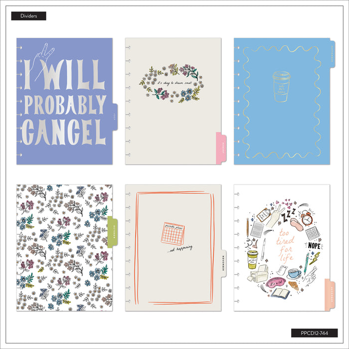 The Happy Planner 2027 'Pajama Plans' CLASSIC 12-Month Planner - Horizontal Layout