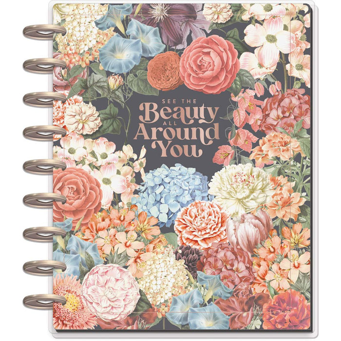 The Happy Planner Undated 'Gathered Flowers' CLASSIC DASHBOARD Happy Planner - 12 Months
