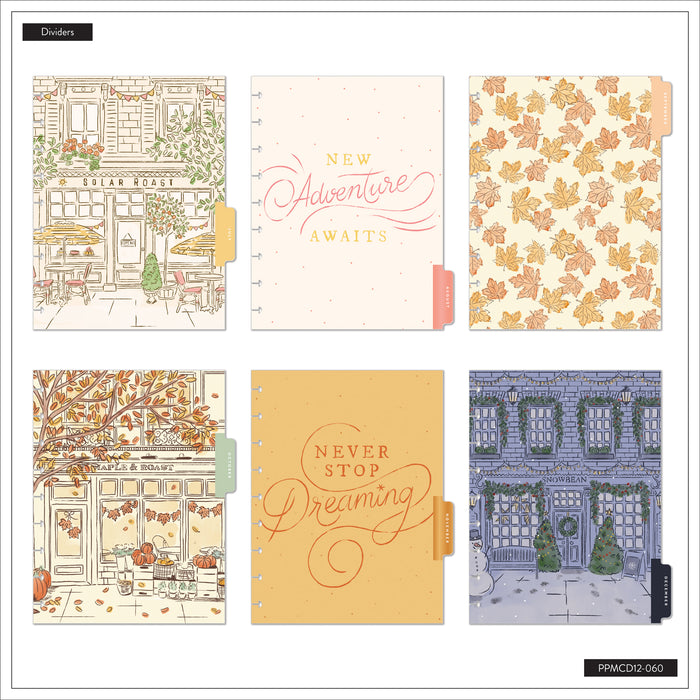 The Happy Planner 2027 'Seasonal Sidewalks' Metal Discs CLASSIC 12-Month Planner - Dashboard Layout
