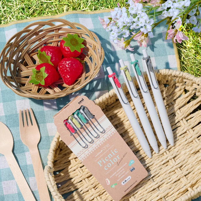 Uni-Ball One Gel Pens - Limited Edition Picnic Colours