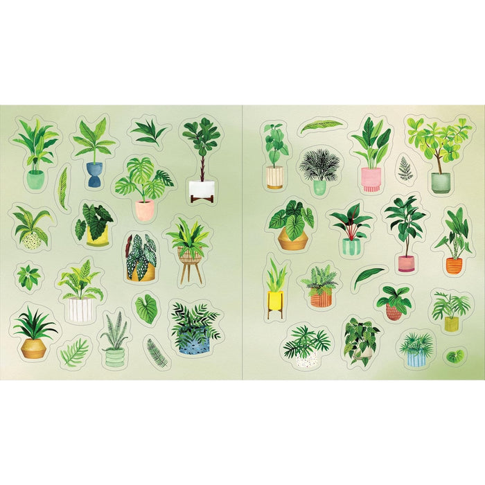 A Plant Lover's Sticker Book