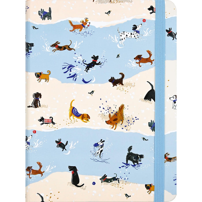 Playful Pups Mid-Size Lined Journal