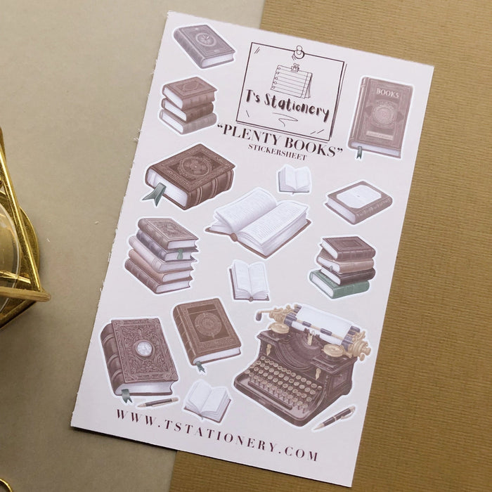Plenty Books Sticker Sheet