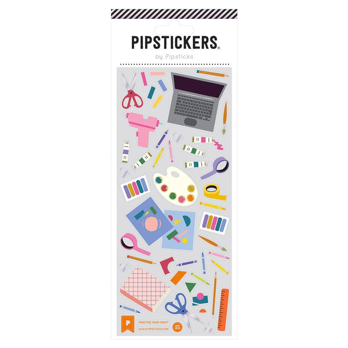 LAST STOCK! Practice Your Craft Stickers by Pipsticks