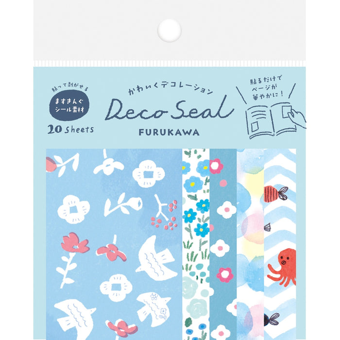 Notebook Deco Stickers - Light Blue