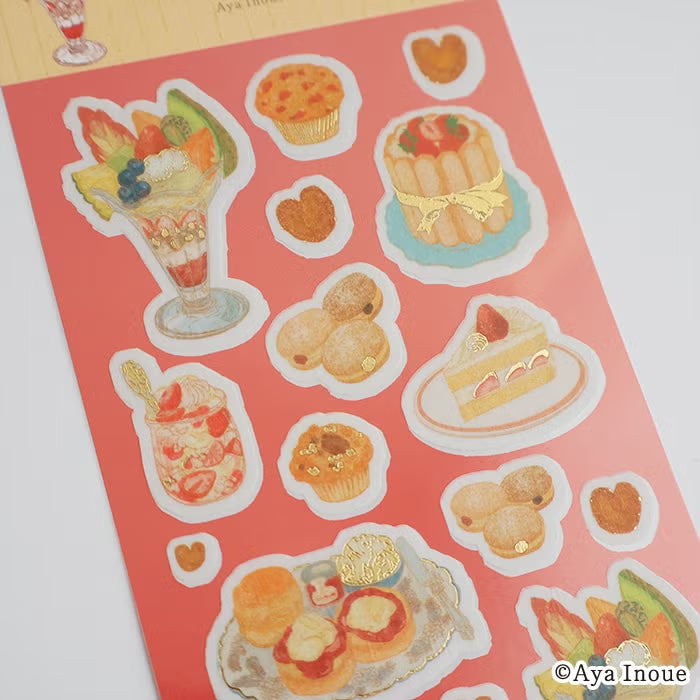 Foil-Stamped Sticker Sheet - Parfait
