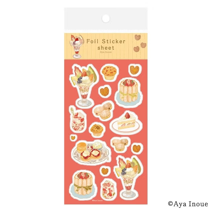 Foil-Stamped Sticker Sheet - Parfait