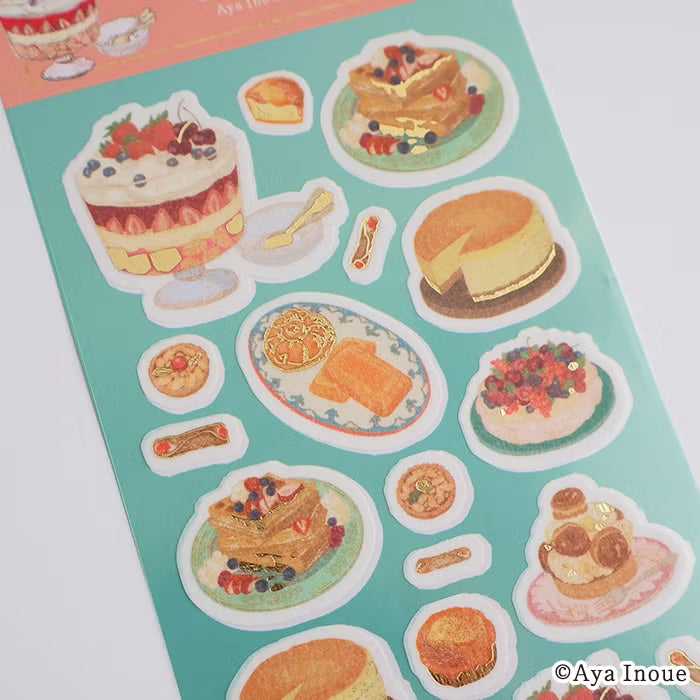 Foil-Stamped Sticker Sheet - Trifle