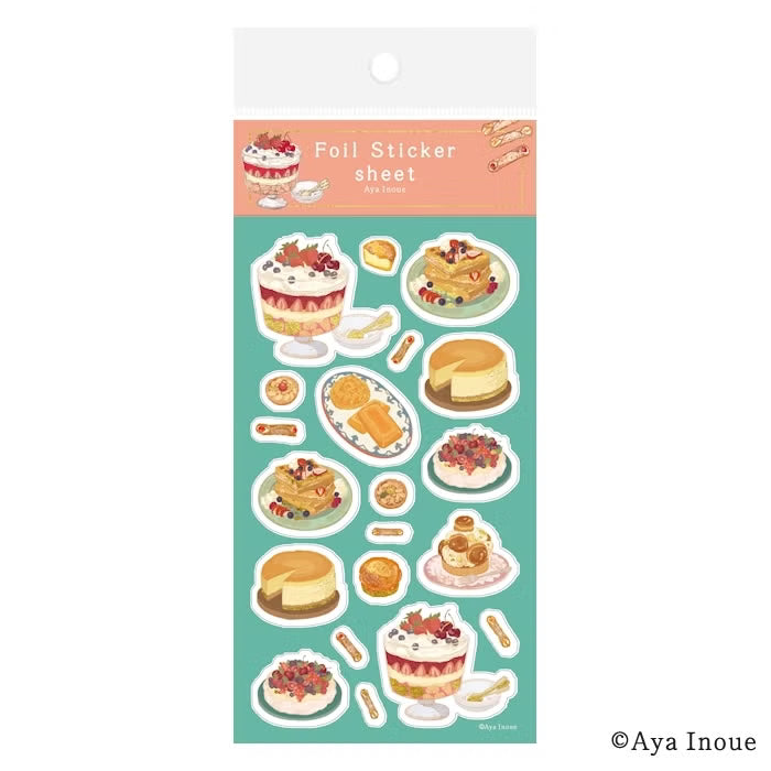 Foil-Stamped Sticker Sheet - Trifle