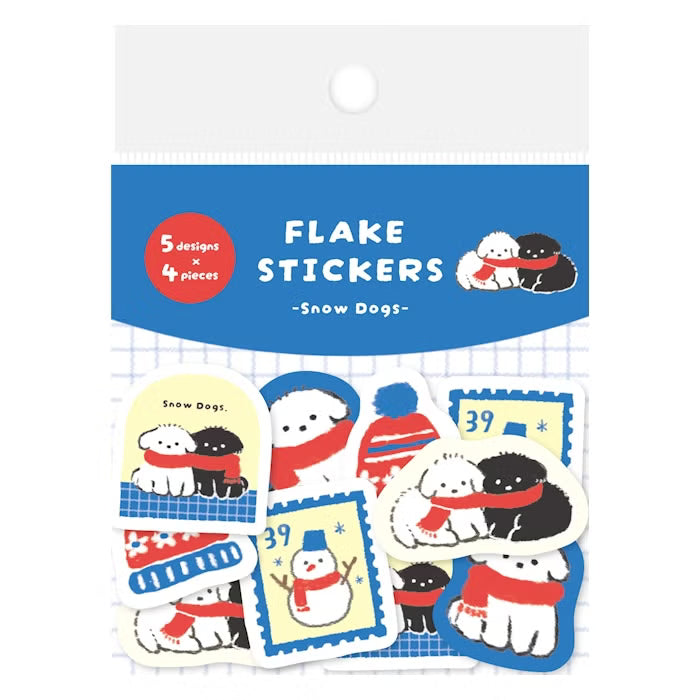 Flake Stickers - Snow Dogs