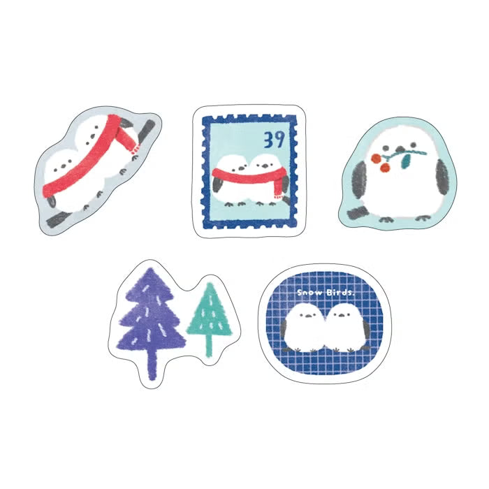 Flake Stickers - Snow Bird