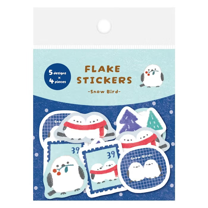 Flake Stickers - Snow Bird