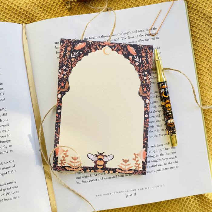 Queen Bee A6 Notepad