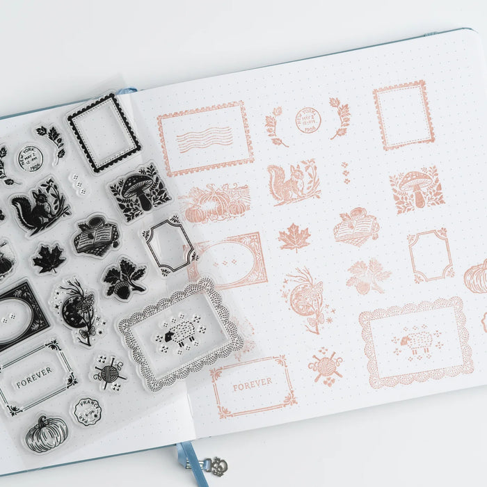 Acrylic Stamp Set - Quiet Corners