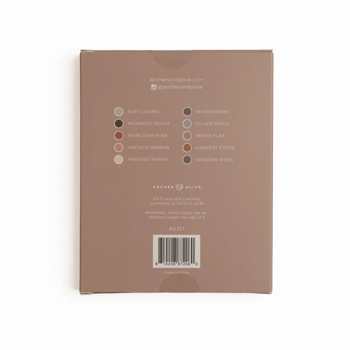 Acrylograph Pens Set of 10 - Quiet Corners