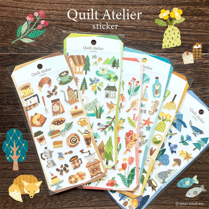 Mind Wave 'Quilt Atelier' Series Stickers - Starry Forest
