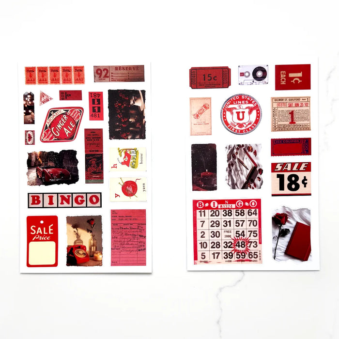 Rainbow Ephemera Deluxe Sticker Book