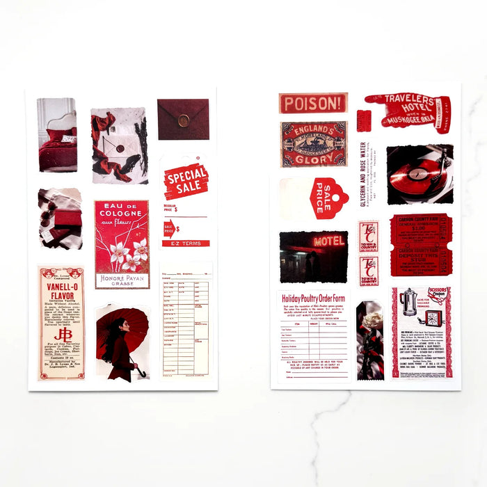 Rainbow Ephemera Deluxe Sticker Book