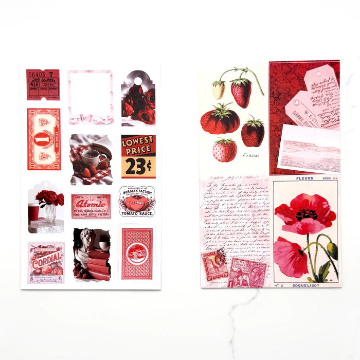 Rainbow Ephemera Deluxe Sticker Book