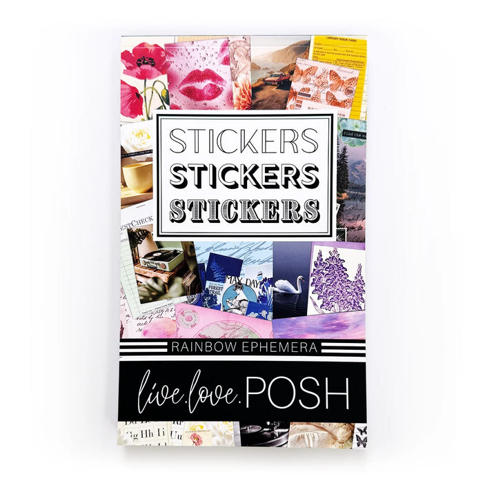 Rainbow Ephemera Deluxe Sticker Book