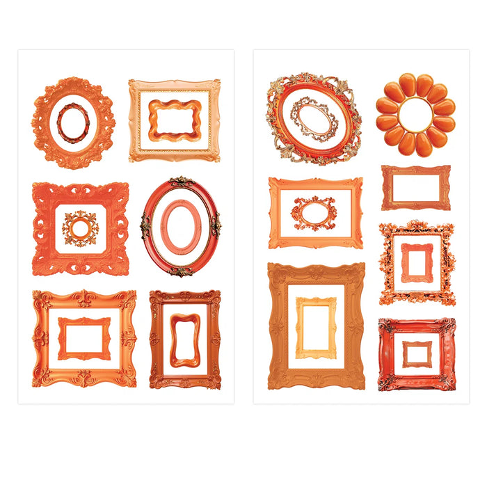 Rainbow Frames PET Sticker Book