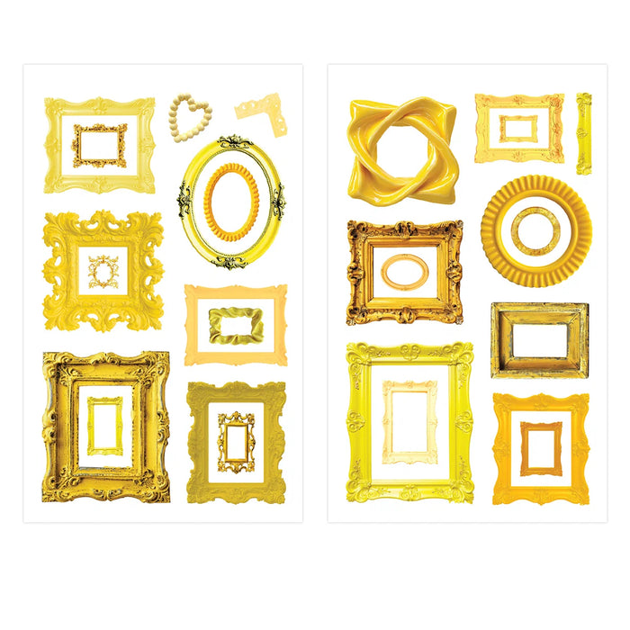 Rainbow Frames PET Sticker Book