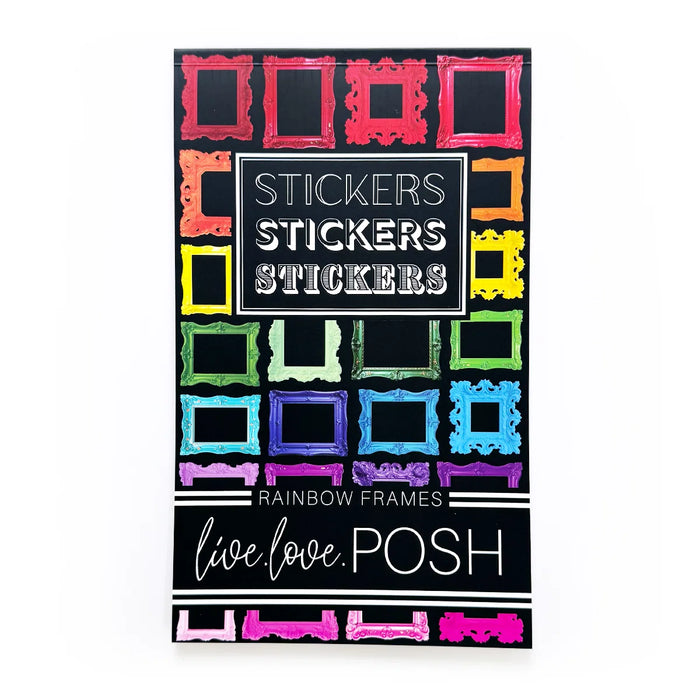 Rainbow Frames PET Sticker Book