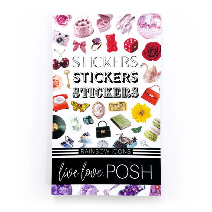 Rainbow Icons Deluxe Sticker Book