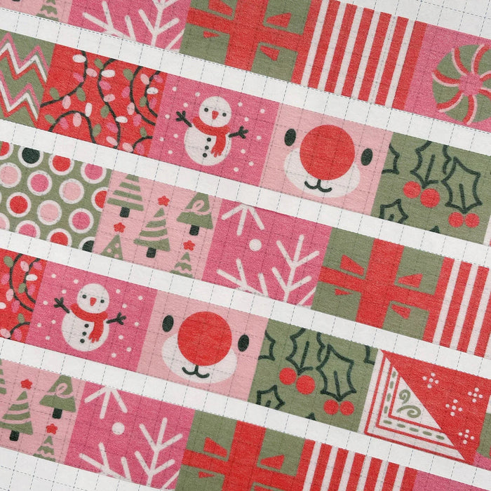 rainbowholic x Tazdaunicorn Washi Tape - Holiday Patchwork