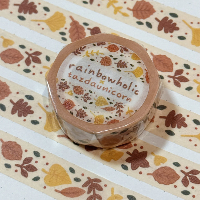 rainbowholic x Tazdaunicorn Washi Tape - Autumn Foliage