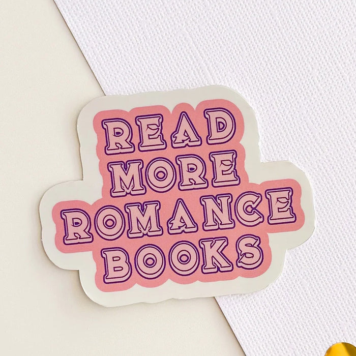 Read More Romance Books Holographic Vinyl Sticker