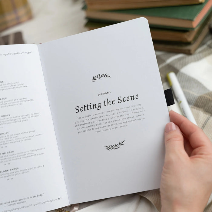 Bookshelf Reading Journal - A5