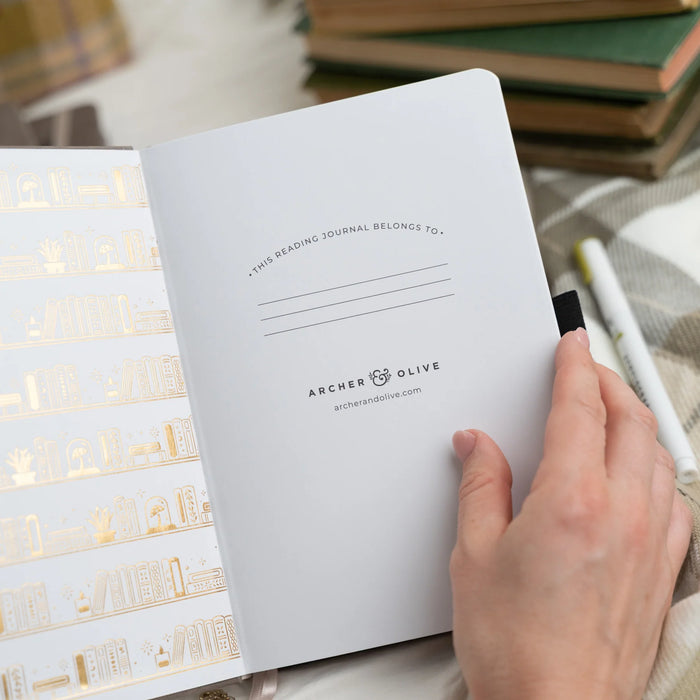 Bookshelf Reading Journal - A5