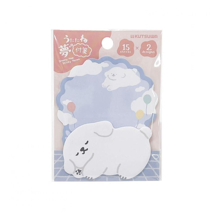 'Dreamy Nap' Sticky Note Set - Maltese