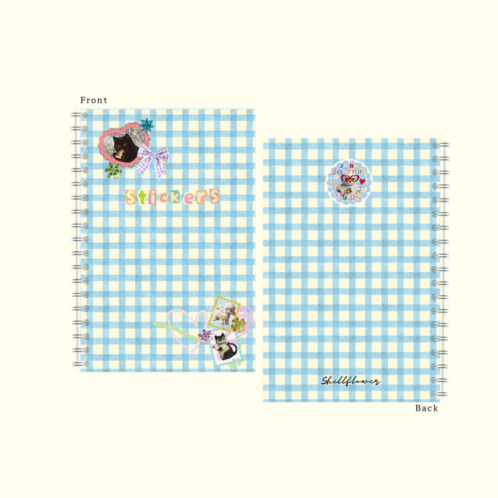 Shellflower A5 Sticker Keeper Book