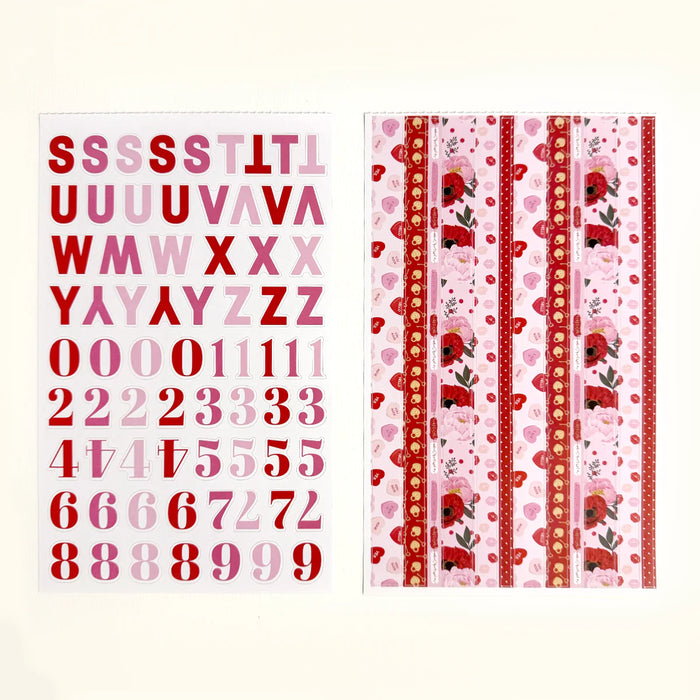 Seasonal Love (January-June) Deluxe Sticker Book