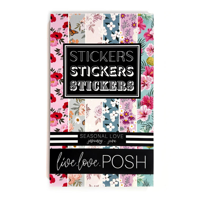 Seasonal Love (January-June) Deluxe Sticker Book