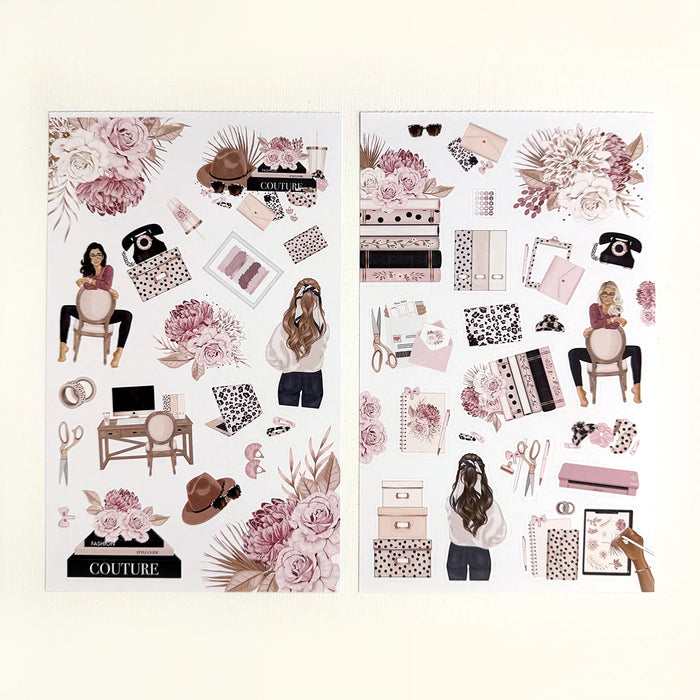 Seasonal Love (January-June) Deluxe Sticker Book