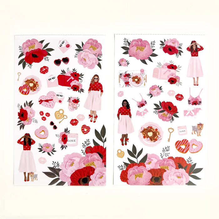 Seasonal Love (January-June) Deluxe Sticker Book